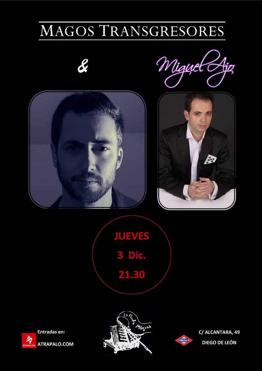 MTransgresores's tweet photo. Ya están repartidas las invitaciones. Ya hay muchas reservas. A las 21.30h volvemos a @FlautaMagicaBar ¡Vente! https://t.co/iU8G8rmAVw