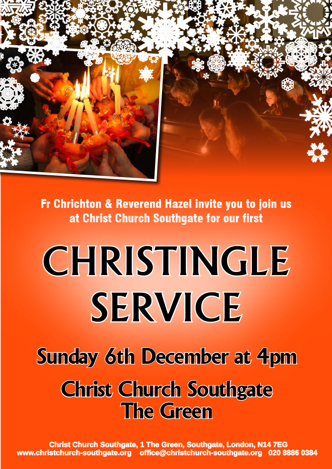 ChristChurchN14's tweet photo. SUNDAY AT 4PM Families will particularly enjoy our #Christingle Service; all are welcome! https://t.co/pJCFy4sa4r https://t.co/uTMqjhAVGu