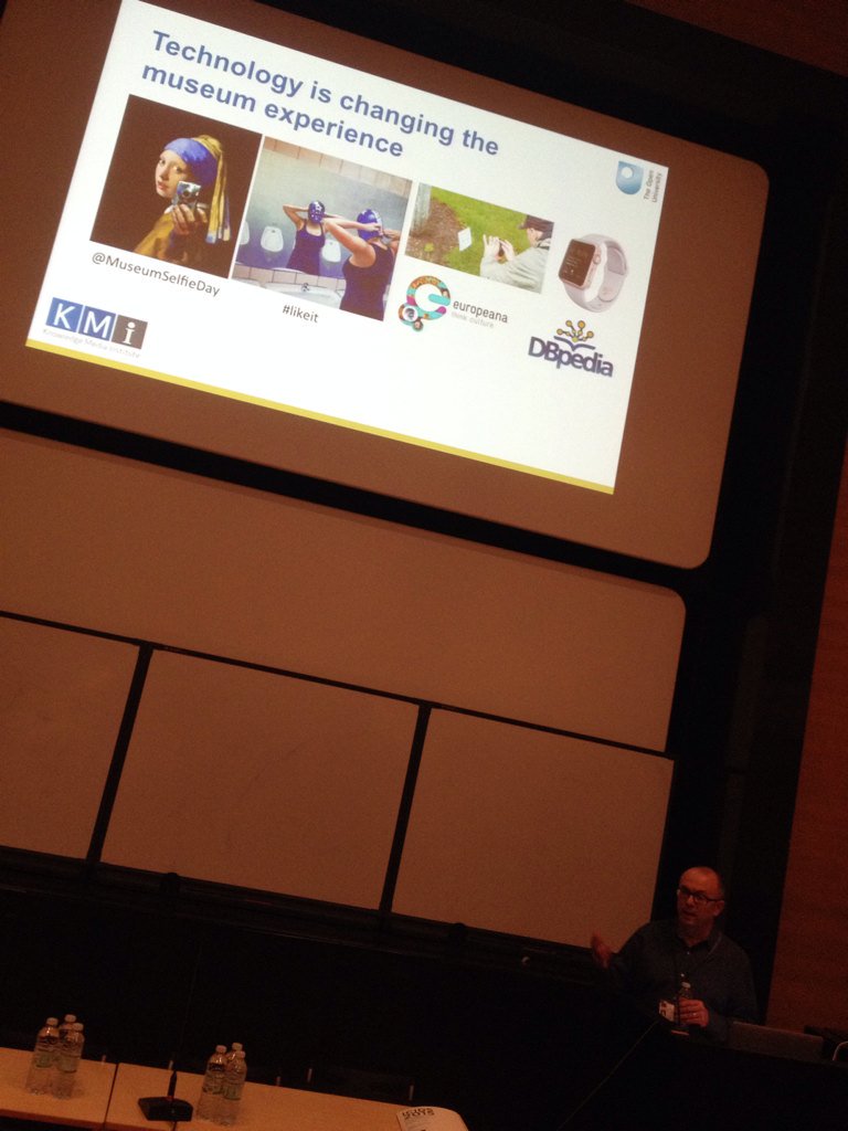 studhio's tweet image. #ICIDS2015 DAY 2 opens with a keynote on #narrative in #museums by Paul Mulholland #storytelling #interaction