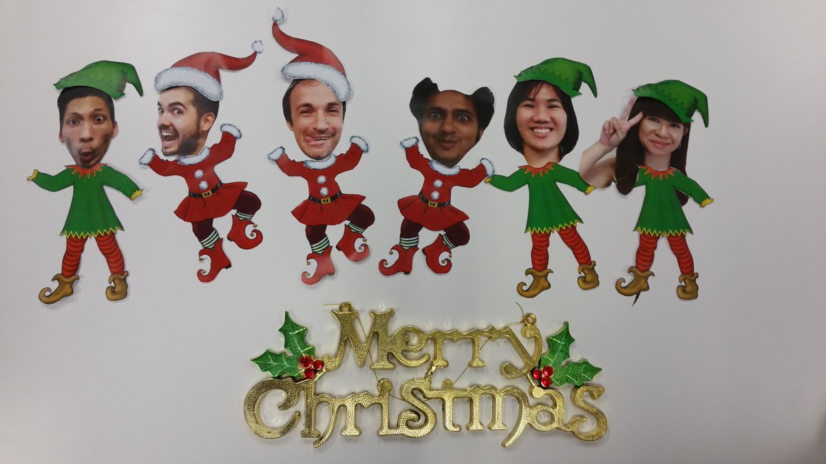 Chaywowo's tweet photo. The marketing team is ready for christmas!! #intuitlife #intuitsg https://t.co/46qjkH4hvQ