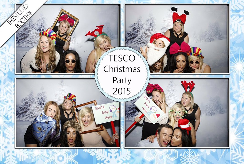 studioboothuk's tweet image. #Photobooth went down a storm at the #Tesco #bournemouth #ChristmasParty dates still available! From only £300!📸