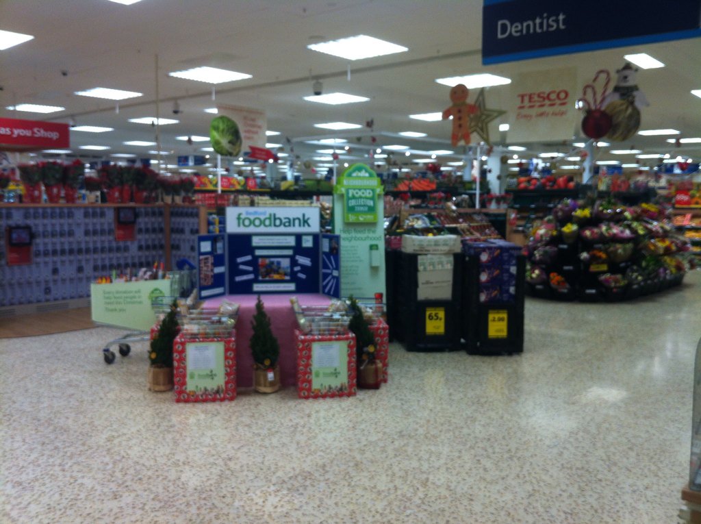 simonhill_cem's tweet photo. All set for our biggest ever Neighbourhood Food Collection @Tesco_Bedford #EveryCanHelps https://t.co/EE7LxeOoC9