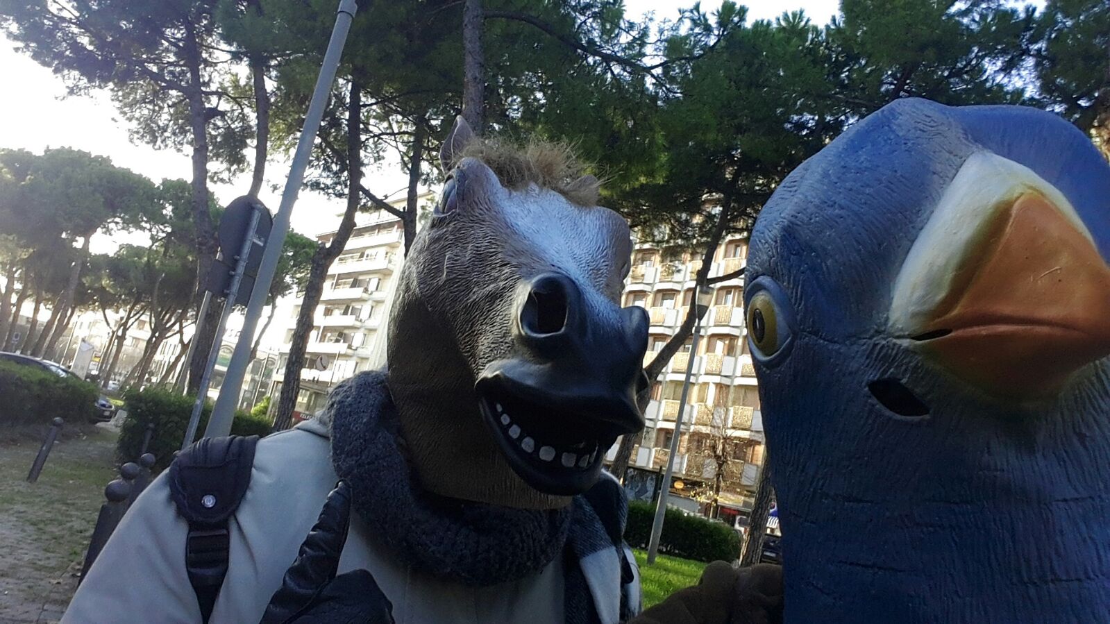  Laught! I will see you in Milan. Love you guys and Happy Birthday    !!! 