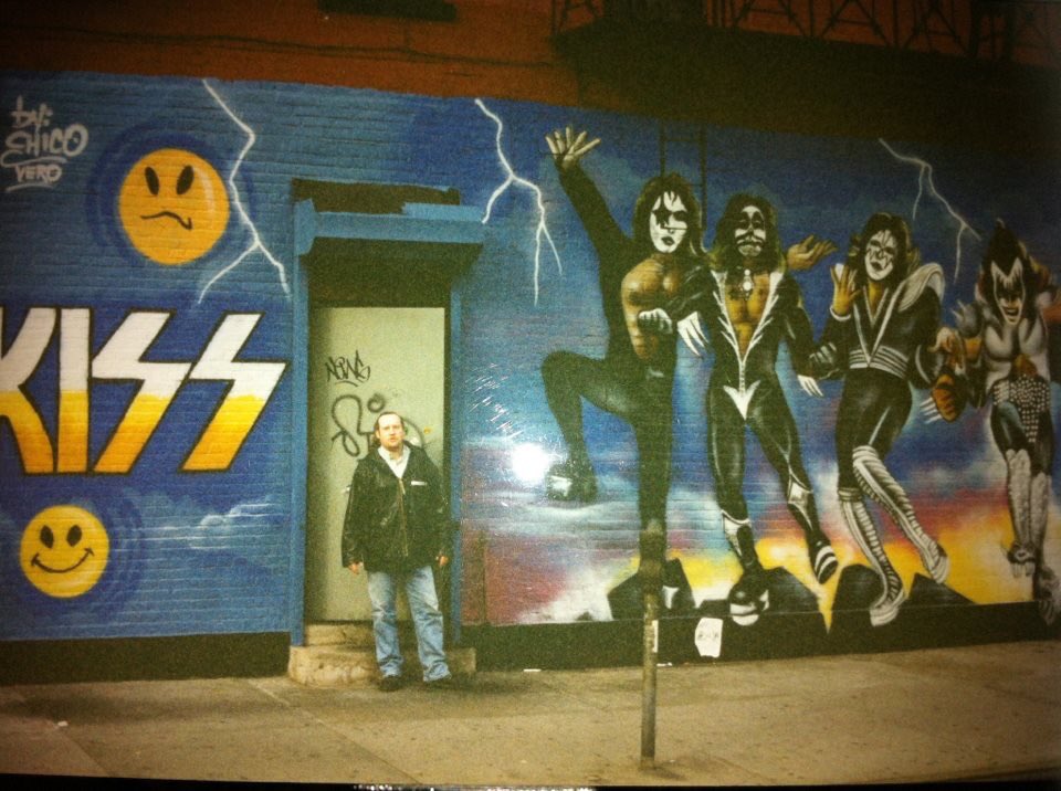 Sad to see this land mark go !! Me back in 1996 in New York east Huston street