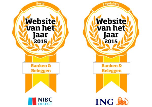 Banken_nl's tweet photo. #NIBC Direct en #ING websites van het jaar 2015 » https://t.co/jMU9R7f8kt #banken #beleggen #Emerce #MetrixLab https://t.co/0cojKw3d8G