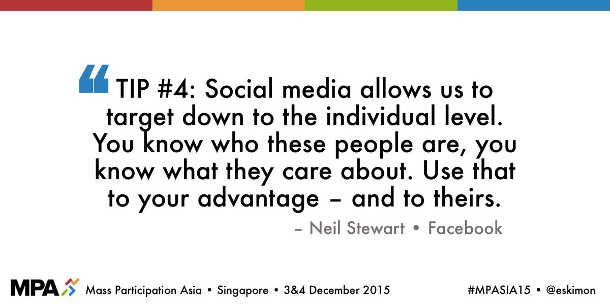 eskimon's tweet photo. Engage the individual – not the demographic #MPASIA15 https://t.co/5VWDpNZ45J