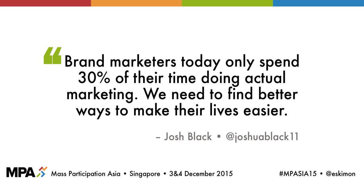 eskimon's tweet photo. Important tip for agencies and partners hoping to persuade client-side marketers c/o @joshuablack11 #MPASIA15 https://t.co/xZ4dPObyPj