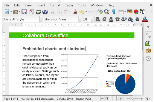CollaboraOffice's tweet photo. Professional #LibreOffice for the #PublicSector is available as #GovOffice! Try it out: https://t.co/Ravqj98zVs https://t.co/NwoehLsrIw