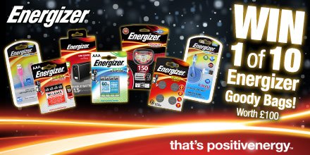 onestopstores's tweet photo. Win a hamper of @Energizer goodies worth £100 and fill your #Christmas with Positivenergy.
RT to enter! https://t.co/QSnmhZjjEl