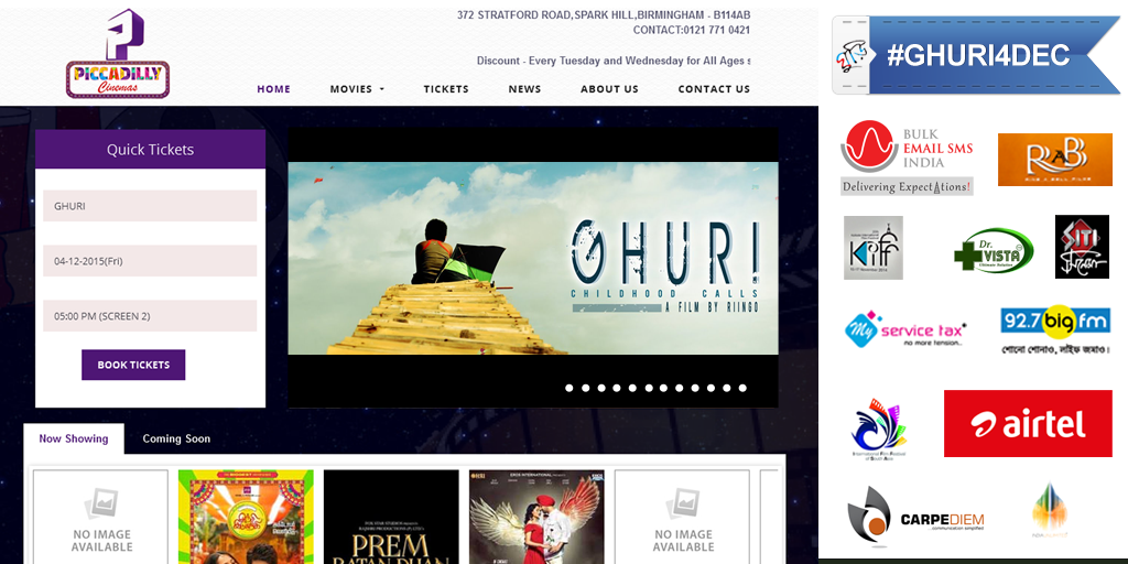 ghuri4dec's tweet photo. Ghuri-The Kite
Releasing in UK
Piccadilly Cinema, Birmingham (5 PM on 4th Dec'15)
Book Now - https://t.co/wWqUE4PZlm https://t.co/68FitR2sg6