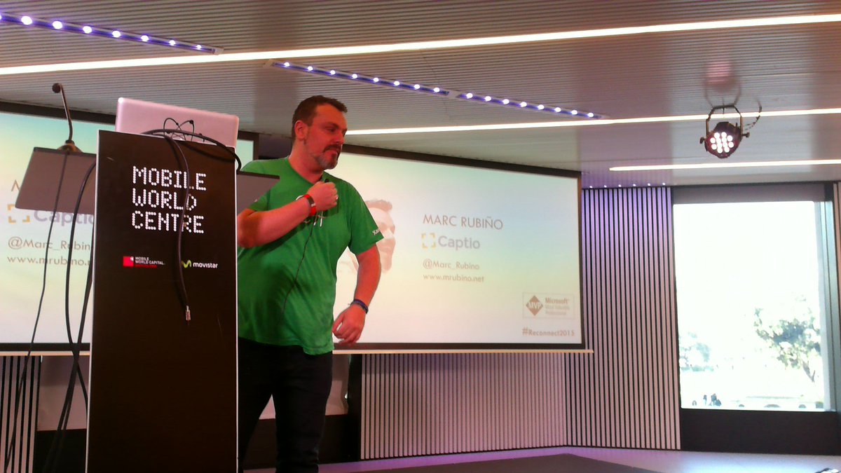 catdotnet's tweet image. &quot;Bower, npm y nuget [...] esta muy bien conseguido&quot; @Marc_Rubino en el #reconnect2015