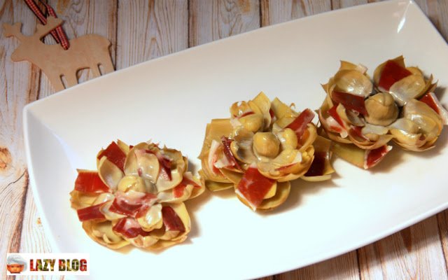 futurobloguero's tweet photo. Para entrante o guarnición, ¿sabes preparar estas deliciosas flores de alcachofa con jamón? https://t.co/aw7smXvQfH https://t.co/W1nthemdtj