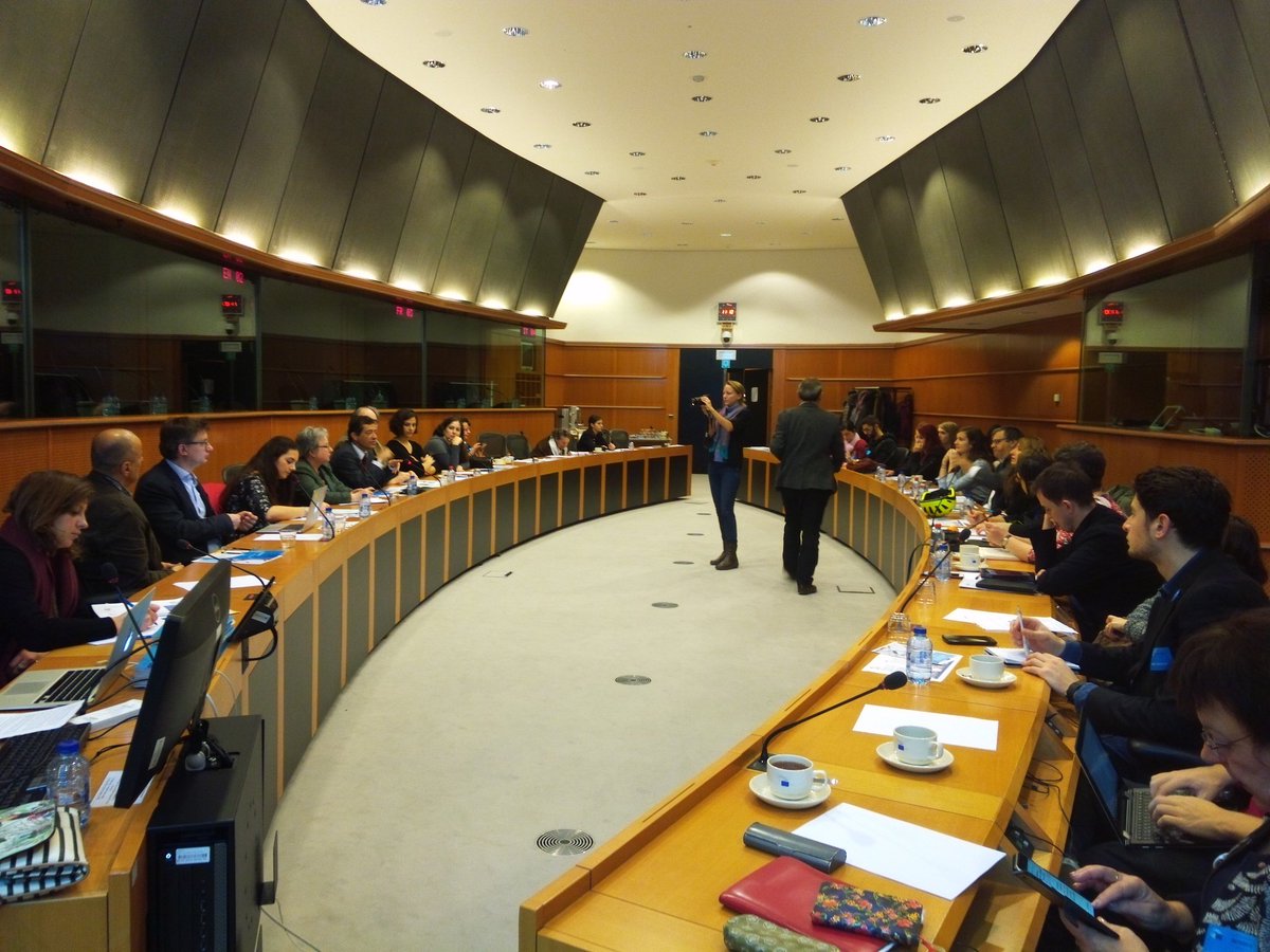 lllplatform's tweet photo. Policy debate on media literacy starts @Europarl_EN @czorrinho: we need good policies & empower people #LLLWeek2015 https://t.co/uZyPcaGNgZ