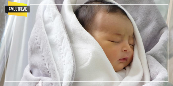 gmanetwork's tweet photo. Meet the beautiful Baby #MariaLetizia of Daddy @iamdongdantes and Mommy 'Marian Rivera.' https://t.co/haFdQYoeJy https://t.co/cELMWba8hD