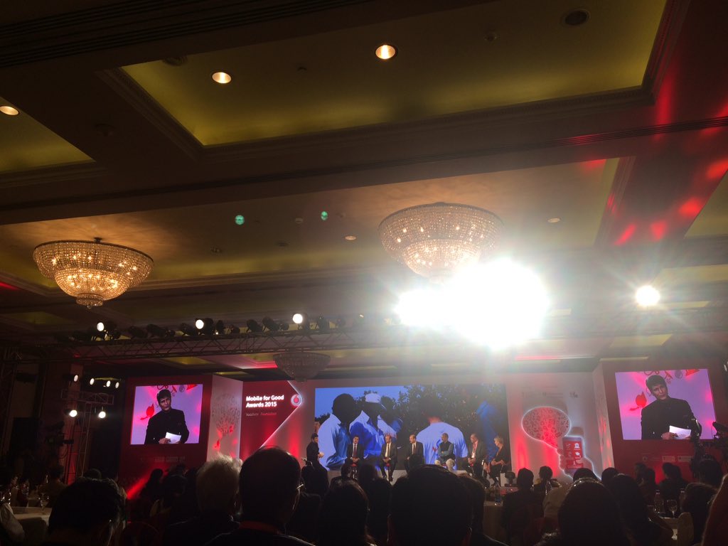 avestachoudhary's tweet photo. The nation wants to know about #techforgood at #mobile4good15. @vodafoneIN_Fdtn @RajivMakhni @ndtv https://t.co/VcD1omxh7y