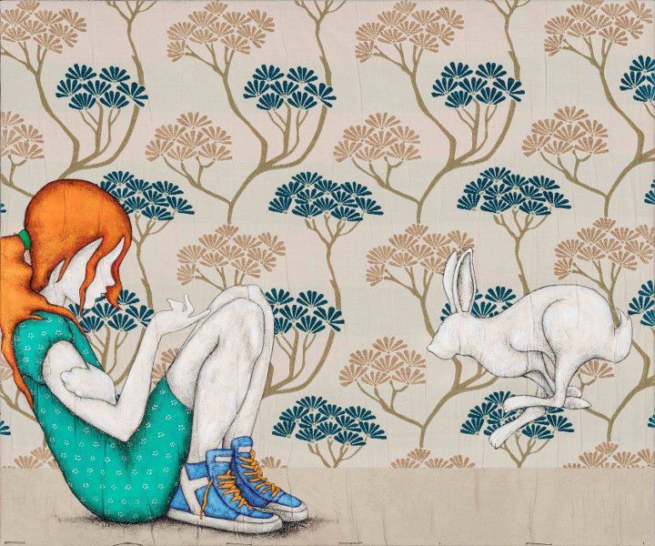 A #Roma una splendida #mostra collettiva dedicata a #aliceinwonderland alla #RvBArts
 goo.gl/5DxahR #arte