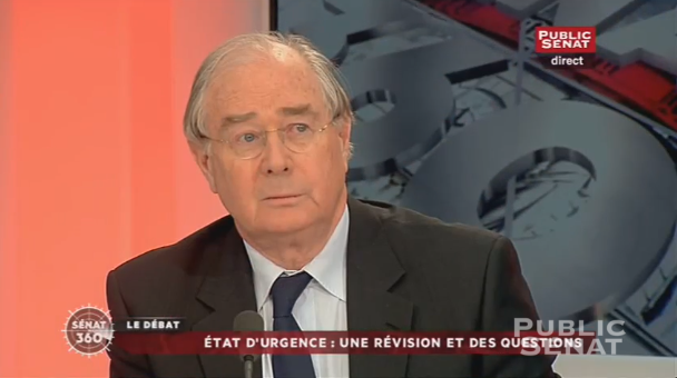 publicsenat's tweet photo. #Senat360 : @GGorce, @jean_bizet, V. #Codaccioni  s'expriment sur le plateau de @DelphGirard. #etatdurgence https://t.co/X1B1kohs0L