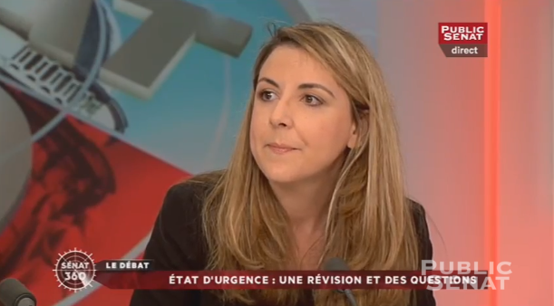 publicsenat's tweet photo. #Senat360 : @GGorce, @jean_bizet, V. #Codaccioni  s'expriment sur le plateau de @DelphGirard. #etatdurgence https://t.co/X1B1kohs0L