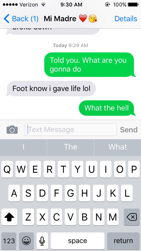 Britt_Workman's tweet photo. It's nine thirty in the morning and my moms drunk. #wthmom https://t.co/wvZ46RjLFT