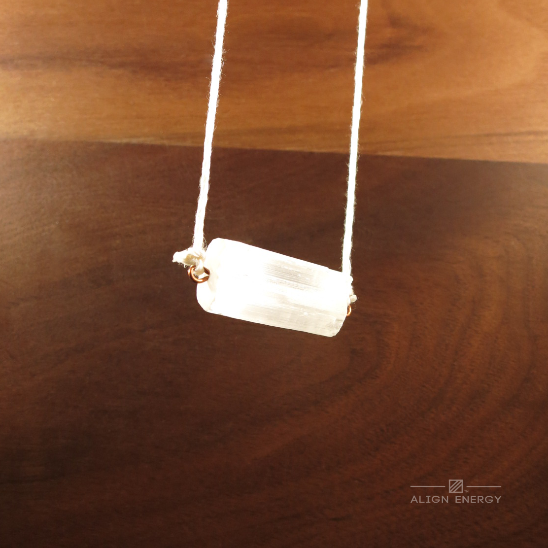 alignenergy's tweet photo. Just finished this newest SELENITE clearing pendant. $36 online. #crystalhealing #luxury #lifeforce #gems #jewelry https://t.co/nVqchMGg5z
