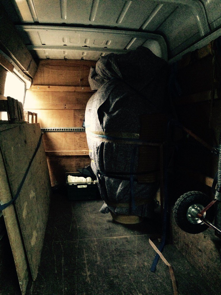 PhilipSimmonds2's tweet image. Significant #sculpture  delivery to a fine #cotwold #garden tomorrow. Hoping for a sunny day!