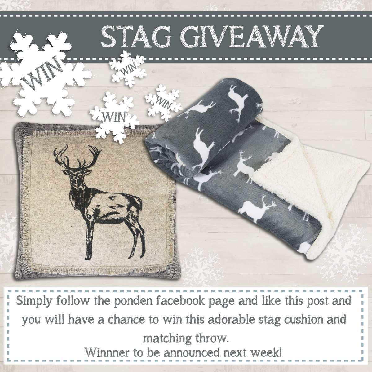 FREE COMPETITION!!
pondenhome.co.uk #stag #home #decor #gifts #homeware #competition #free #freeby #giveaway