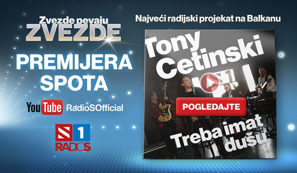 RadioS_Srbija's tweet image. PREMIJERA "Treba imat dušu" Tony Cetinski #ZvezdePevajuZvezde" Atomsko sklonište #enmon 
youtube.com/watch?v=wMaZwu…