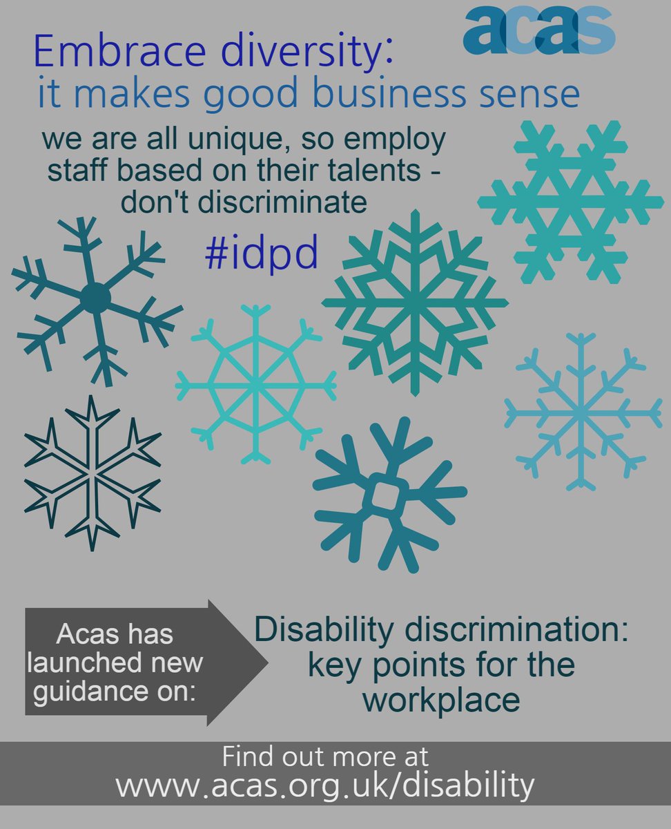 fsb_policy's tweet photo. New guidance on disability discrimination published today from @acasorguk  https://t.co/W4Dz0ZgcAZ https://t.co/Pilw2IjQh6