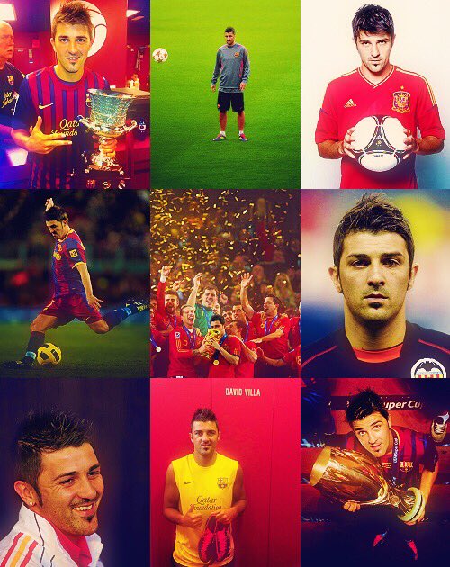                     happy birthday David villa

 