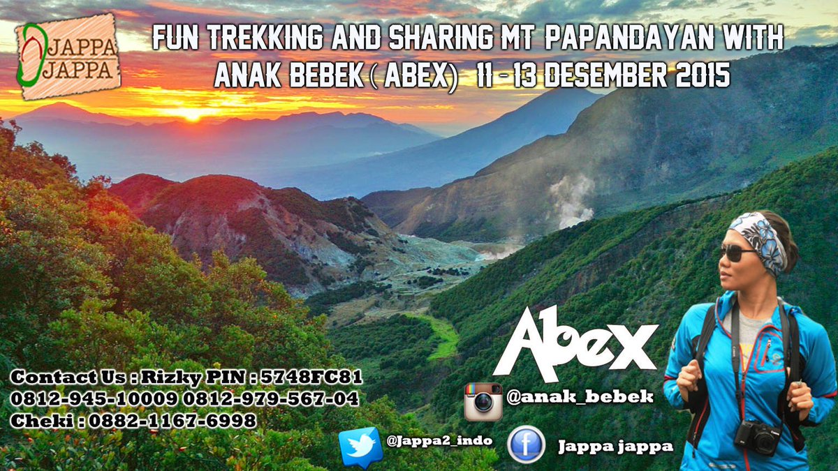 jappa2_indo's tweet photo. @infopendaki sharing and trekking mt papandayan  11-13 Des 2015 | MP. Garut | more info: 081297956704 https://t.co/b7PRj9KE94