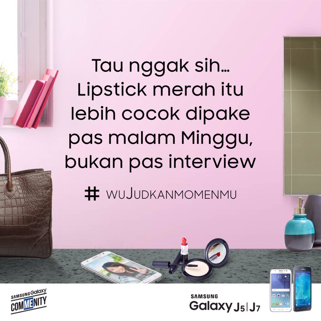 debbypermata's tweet photo. Nah ternyata lipstik merah ga boleh dipake pas interview lho! Ada yg pernah ngalamin? :D #wuJudkanmomenmu #ComMEnity https://t.co/nucM39sHST