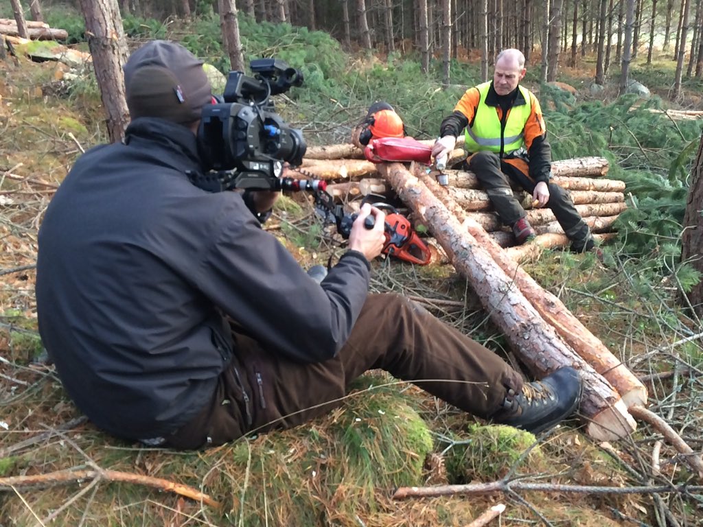 Bridcontent's tweet image. Film på gång. #skog #lrf