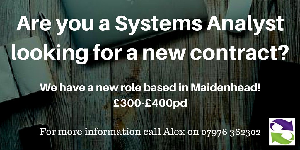 FranklinBates1's tweet photo. #SystemsAnalysts! New contract, £300-400pd! Call Alex on 07976362302 #jobsearch #ba #analysts #job #techjobs https://t.co/fgYB46wSaV