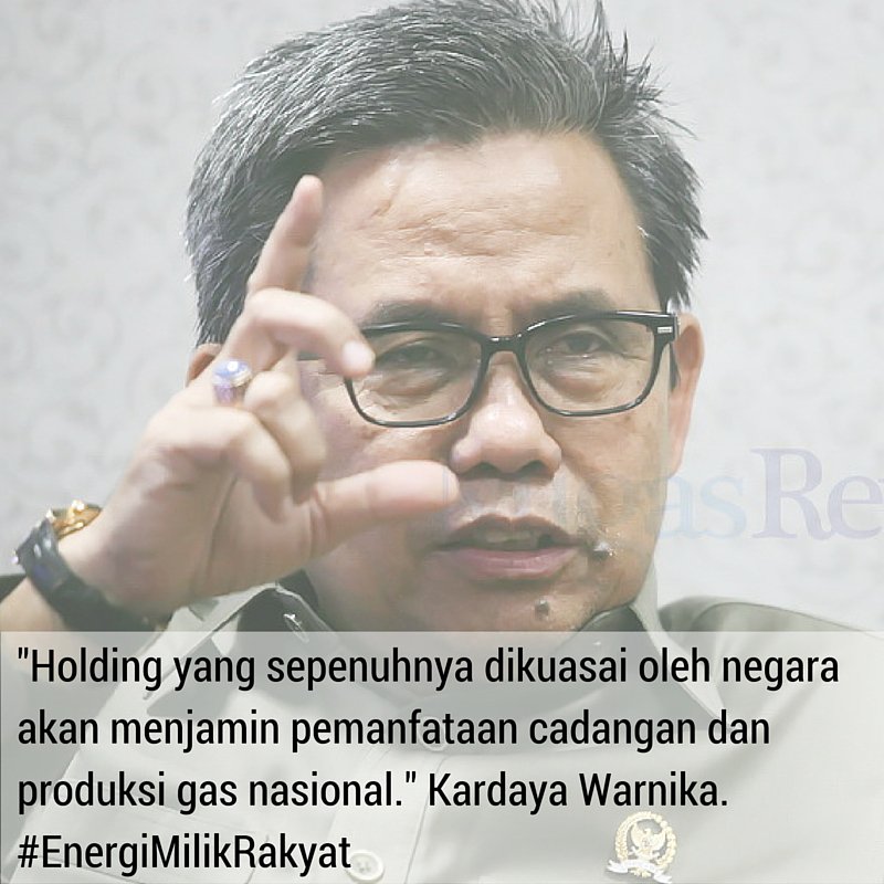 Dalam merger Pertagas-PGN, pemerintah harus tentukan holding yang 100% milik negara. #EnergiMilikRakyat