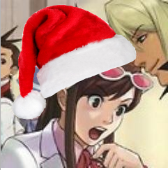 I also got a Santa hat for you, Fräulein Detective. ;) <a href="/LuminolQueen/">Ema Skye</a>