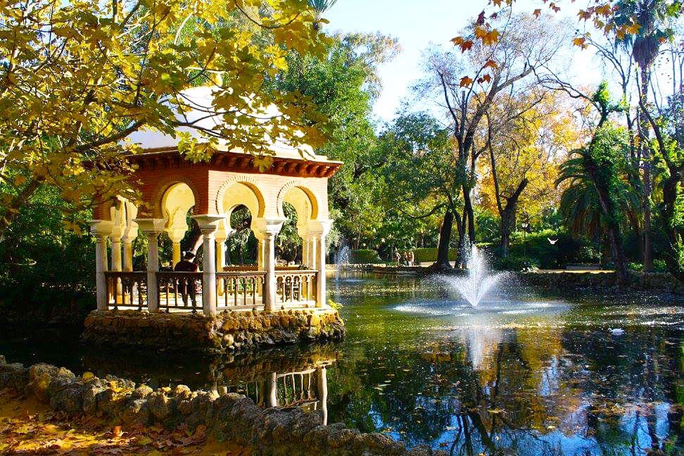 OGSEllen's tweet photo. Maria Luisa Park #SJUglobal #StudyAbroad https://t.co/wCcZa3XZYs