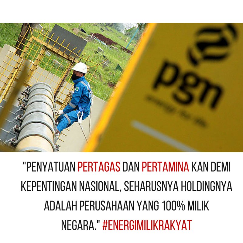 "Akuisisi Pertagas oleh PGN Ini adalah bentuk ketidakadilan politik.” Arbi Sanit #EnergiMilikRakyat