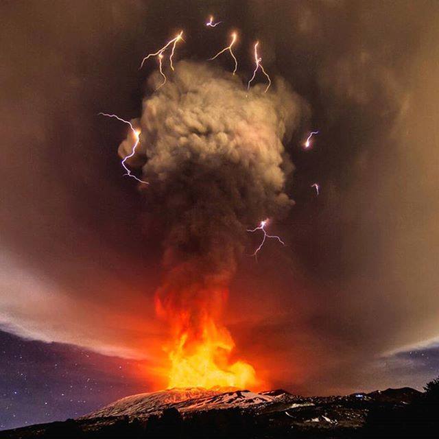 Antonellapres's tweet photo. #Etna #spettacolo la potenza del vulcano #exsplosion #etnattivo https://t.co/tgfWc5Xkyx