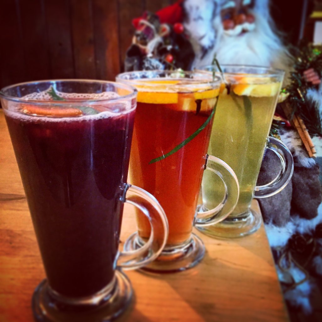 DuttonsCafe's tweet photo. Duttons Mulled Wine, Polish Mulled Beer ("grzaniec") and Mulled Cider....hohoho! :-) https://t.co/Tla6CYBd6x