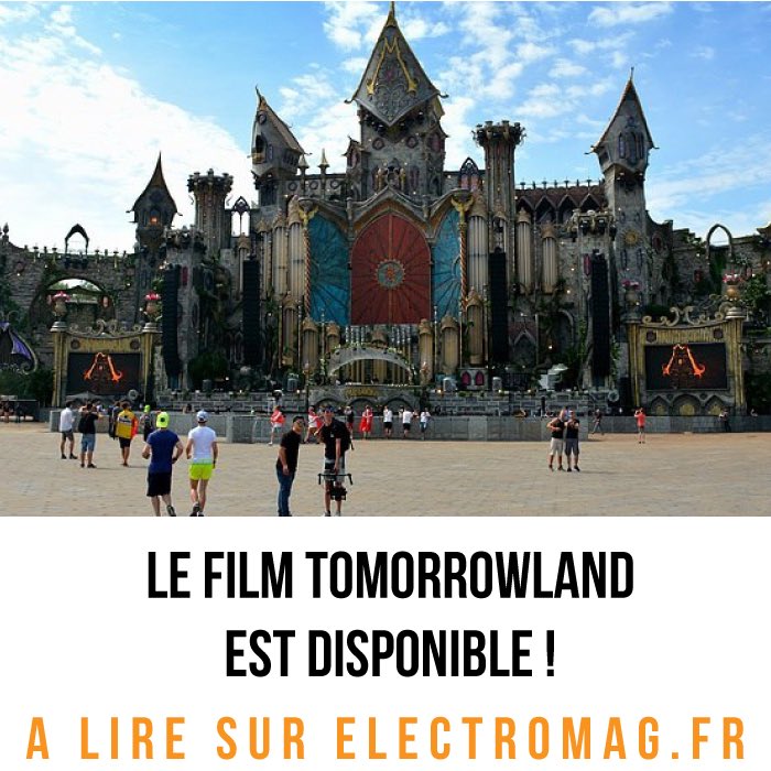 Electromag66's tweet photo. Le film sur #Tomorrowland est sorti ! Venez le voir sur https://t.co/o335xALRH8

@tomorrowland #ThisWasTomorrow https://t.co/AujVLtsyFL