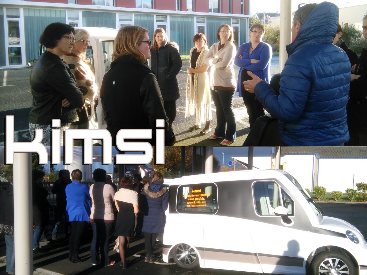 MYKIMSI's tweet photo. Merci aux équipes cap emploi et Sameth pour leur accueil à Saint-Brieuc.. #kimsi #mobilité #electrique #COP21 https://t.co/9vYs7b7X3y