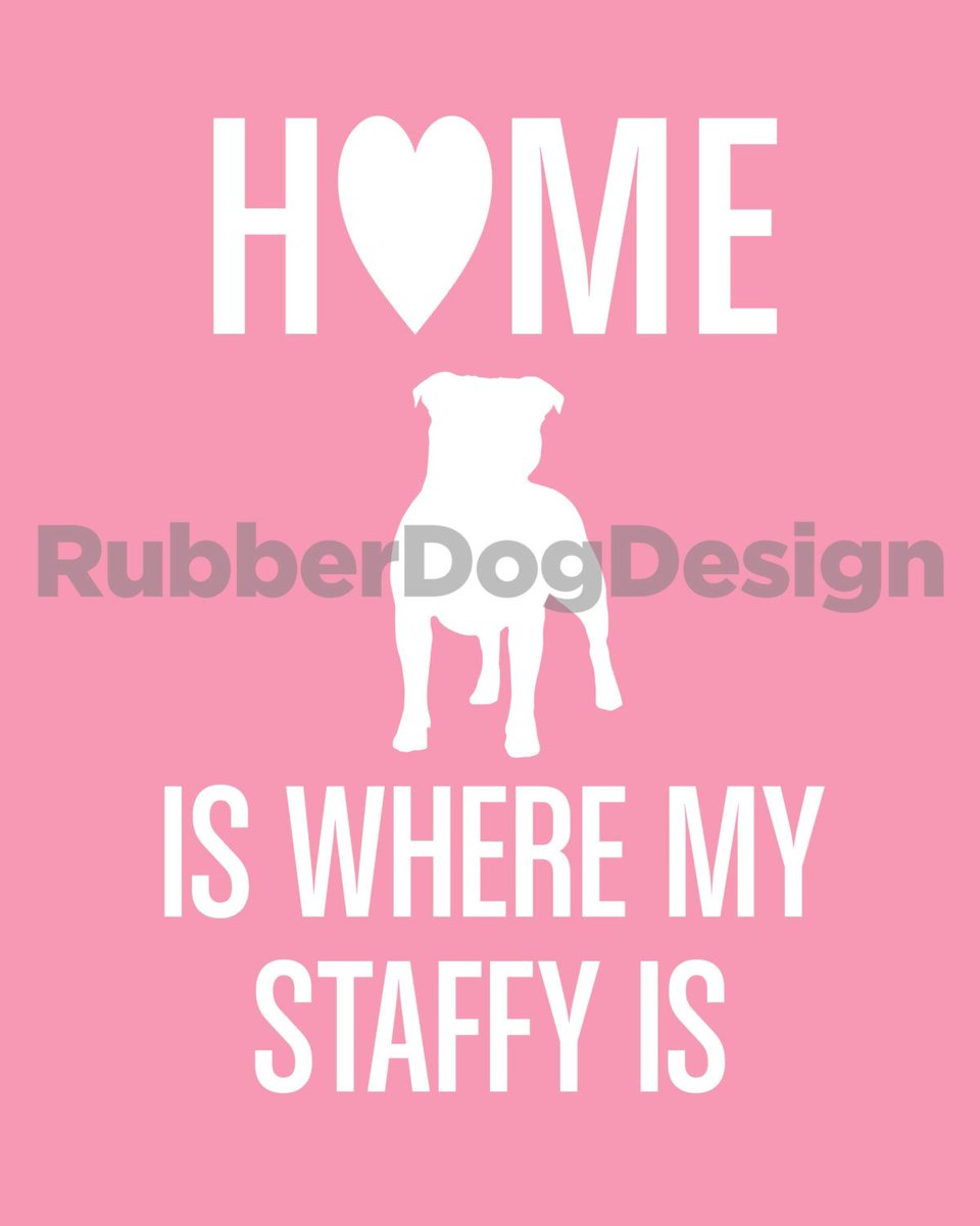 rubberdogdesign's tweet photo. HOME IS WHERE MY STAFFY IS - 8 instantly Downloadable Prints by RubberDogDesign https://t.co/DDS2FoYLSk #staffy https://t.co/iCe6Z1fZKR