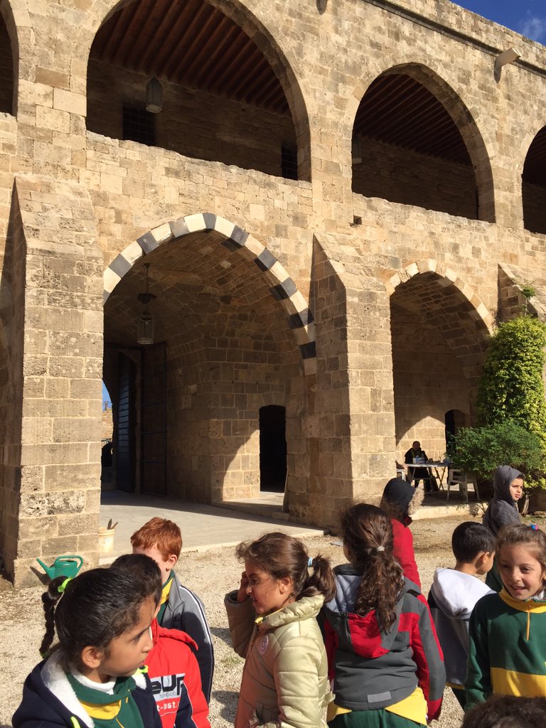 jomaa_may's tweet photo. During their field trip: First graders exploring the representations of Saida &amp; their values @Hhhsinfo https://t.co/HP7iOTqxDG