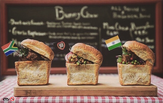 Today The Proteas​ take on India in a 5 day. And by 'take on' we mean absolutely destroy. Thanks <a href="/Bunnychowexp/">BunnyChow Experience</a>!