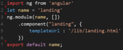 AlbertoBasalo's tweet photo. ¿Quieres programar con código como este? 
https://t.co/nu0vOD3xGy
#frontEdge web development: AngularJS1.5 ES6 https://t.co/j7pcOkjyn6