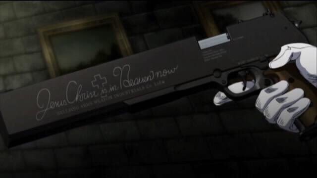 激レア ヘルシング アーカードの銃 ジャッカル 対化物戦闘用13mm モデルガン 激レア ヘルシング アーカードの銃 ジャッカル 対化物戦闘用13mm 漫画