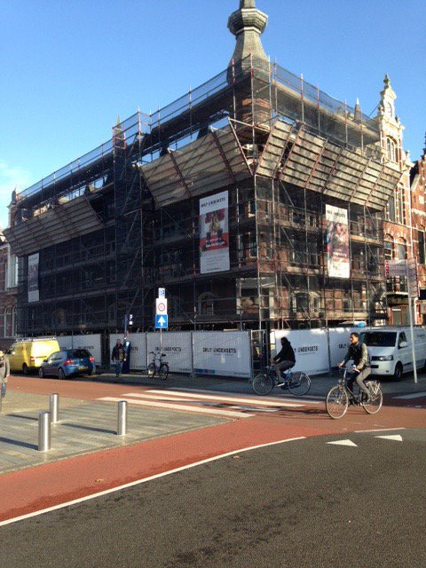 Orly &amp; Endevoets Groep.
Gevel herstel stationsweg Den Bosch.