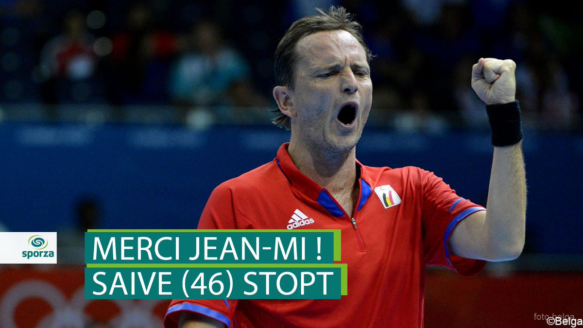 sporza's tweet photo. Jean-Michel Saive zet een punt achter zijn carrière. De tafeltennislegende is 46. https://t.co/hqZjEaFV6V https://t.co/SY4X6b062S