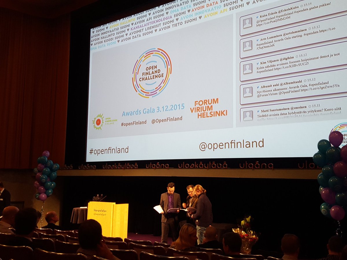 TactMap's tweet image. At the final gala #openfinland