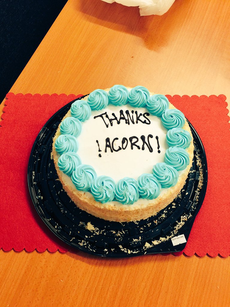 Lovely gesture from one of our clients we helped yesterday. It's going to take us a week to finish it, though! #cake